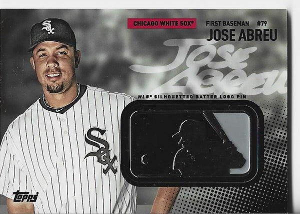 Jose Abreu 2015 Topps Logo Pin Card