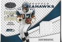 Shaun Alexander 2004 Donruss Playoff Game Worn Jersey Card 58/100
