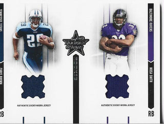 Chris Brown and Musa Smith 2003 Donruss Event Worn Jersey Card 68/400