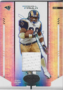 Marshall Faulk 2004 Donruss Game Worn Jersey Card 185/250