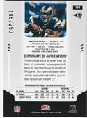 Marshall Faulk 2004 Donruss Game Worn Jersey Card 185/250