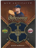 Justin Morneau 2007 Upper Deck MLB Artifacts Game Used Relic Card 35/50