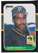 Barry Bonds 1986 Leaf Card