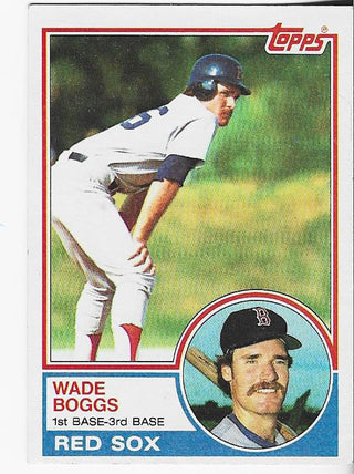 Wade Boggs 1983 Topps Card