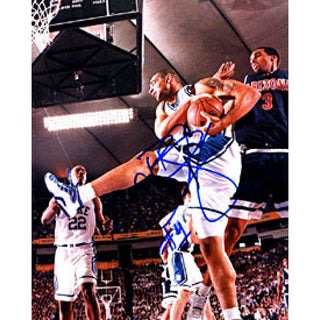 Carlos Boozer Autographed / Signed Getting the Rebound 8x10 Photo
