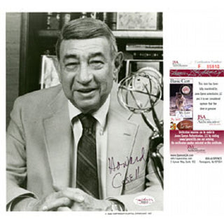 Howard Cosell Autographed / Signed 8x10 Photo (James Spence)