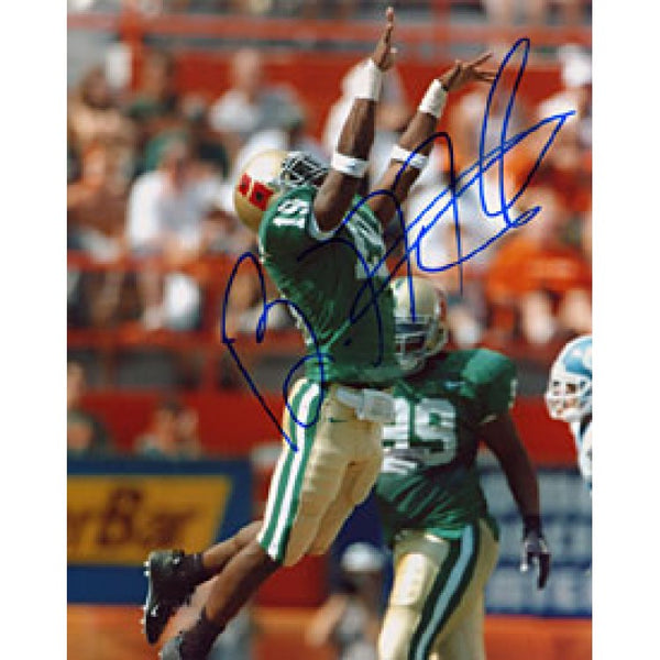 Brandon Meriweather Autographed / Signed Miami Hurricanes College Football 8x10 Photo