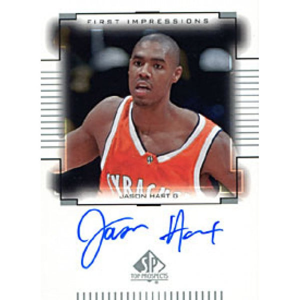 Jason Hart Autographed / Signed 2000 UpperDeck Top Prospects Basketball Card