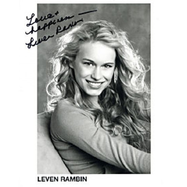 Leven Rambin Autographed / Signed All My Children Celebrity 8x10 Photo