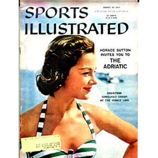 Horace Sutton Unsigned Sports Illustrated Magazine - August 26 1957