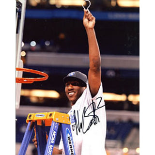 Nolan Smith Autographed / Signed Cutting the Net Down 8x10 Photo