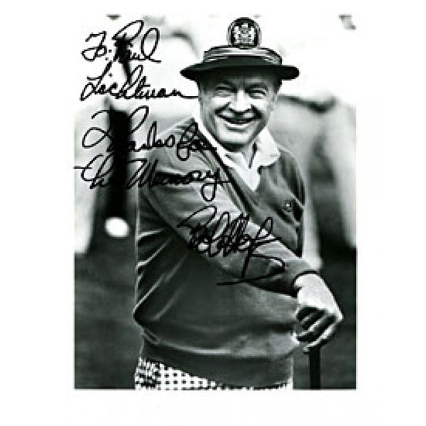 Bob Hope Autographed / Signed Black & White 8x10 Photo