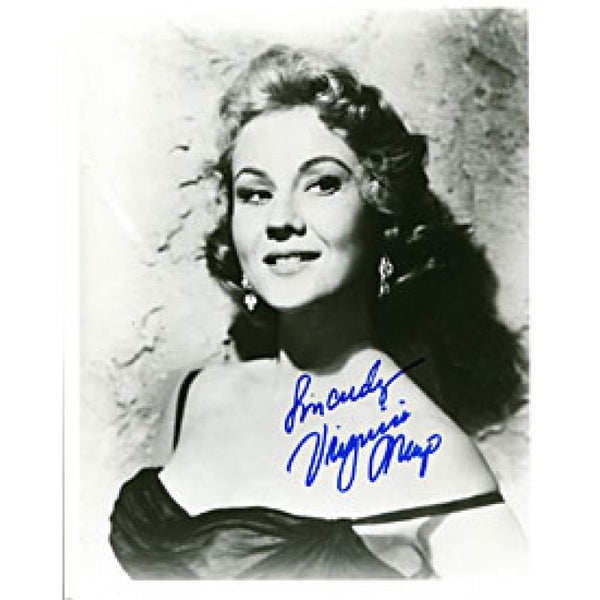 Virginia Mayo Autographed / Signed Black & White Photo