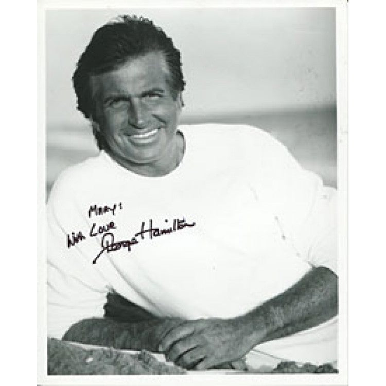 George Hamilton Autographed/Signed 8x10 Photo | Hollywood Collectibles