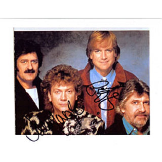 Moody Blues Autographed / Signed Celebrity 9x11 Photo