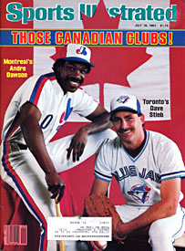 Andre Dawson and Dave Stieb Unsigned Sports Illustrated Magazine - July 18 1983