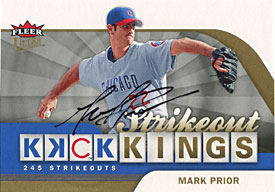 Mark Prior Autographed / Signed 2006 Fleer Ultra Baseball Card