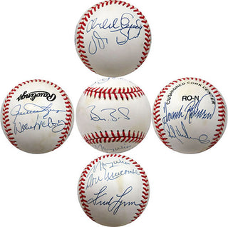 MLB MVP's Autographed / Signed Baseball (10 Signatures)