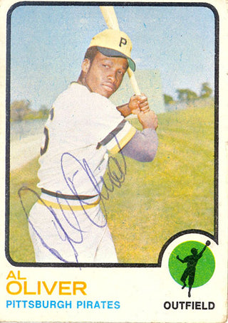Al Oliver Autograph/Signed Vintage Card