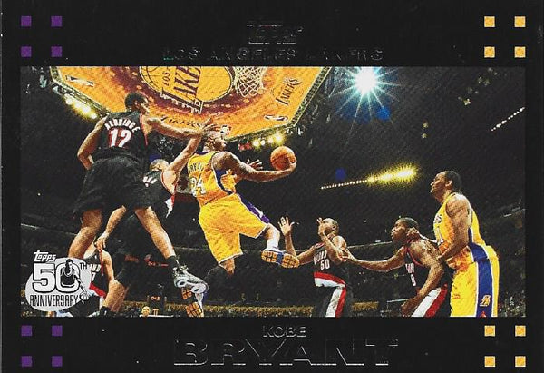 Kobe Bryant 2007 Topps Card