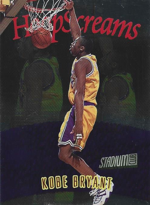 Kobe Bryant 1997 HoopScreams Topps Card