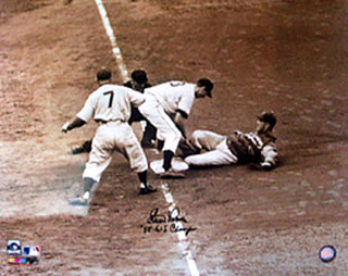 Clem Labine Autographed / Signed 16x20 Photo