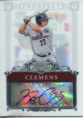 Koby Clemens Autograph/Signed 2006 Topps Card