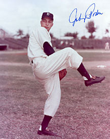 Johnny Podres Autographed / Signed Baseball 8x10 Photo