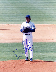 Kaz Ishii Autographed / Signed Baseball 8x10 Photo