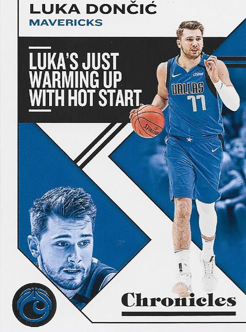 Luka Doncic 2020 Chronicles Card