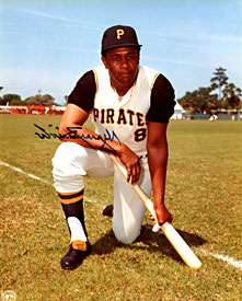 Willie Stargell Autographed / Signed Posing with Bat 8x10 (JSA)