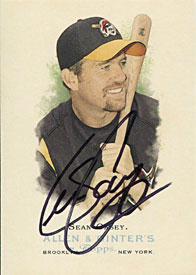 Sean Casey Autographed / Signed 2006 Topps Allen & Ginter Baseball Card