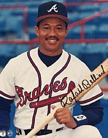 Rafael Belliard Autographed / Signed Atlanta Braves Baseball 8x10 Photo