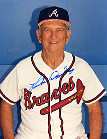 Luke Appling Autographed / Signed Atlanta Braves Baseball 8x10 Photo