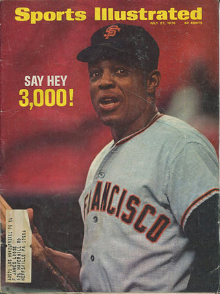 Willie Mays 1970 Sports Illustrated Magazine