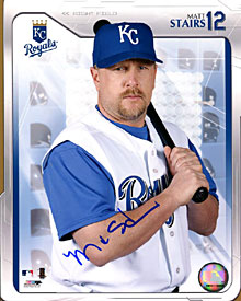 Matt Stairs Autographed / Signed 8x10 Photo