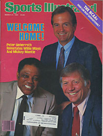 Ueberroth Mays & Mantle 1985 Sports Illustrated