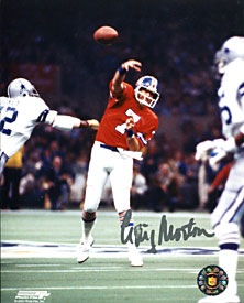 Gary Morton Autographed 8x10 Photo Denver Broncos