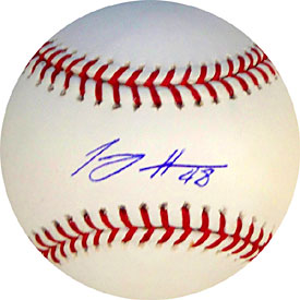 Tommy Hanson Autographed / Signed Baseball