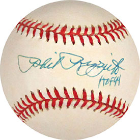 Phil Rizzuto HoF 94 Autographed / Signed Baseball