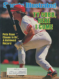 Pete Rose 1985 Sports Illustrated