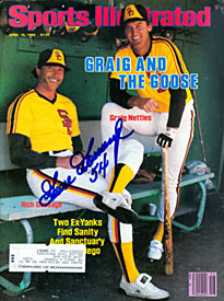 Rich Goosage Autographed / Signed April 16 1984 Sports Illustrated Baseball Magazine