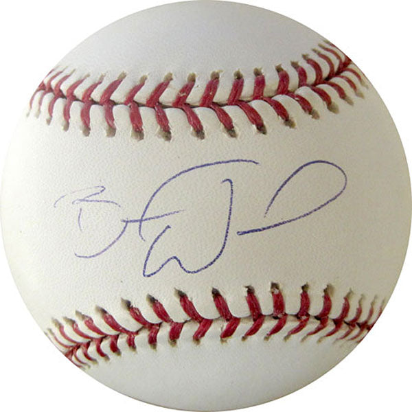 Brandon Wood Autographed / Signed Baseball (JMI)