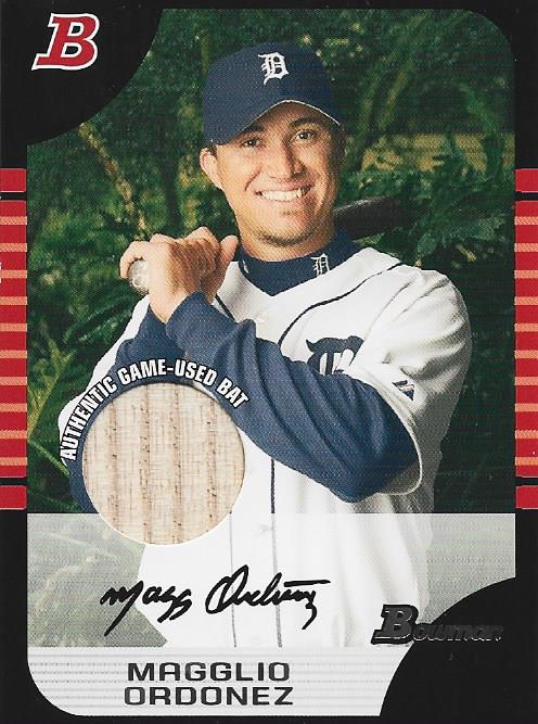 Magglio Ordonez 2005 Bowman Bat Card