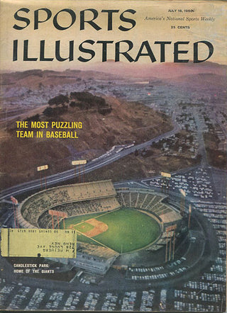San Fransisco Giants 1960 Sports Illustrated Magazine
