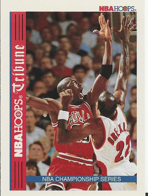 Michael Jordan 1993 NBA Hoops Card