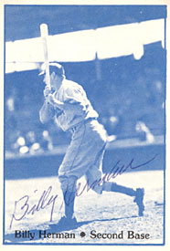 Billy Herman Autographed / Signed 1978 TCMA Ltd.16 Baseball Card
