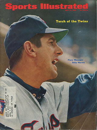 Billy Martin 1969 Sports Illustrated Magazine