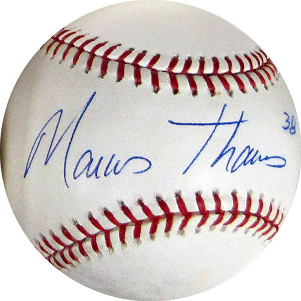 Marcus Thames Autographed / Signed Baseball