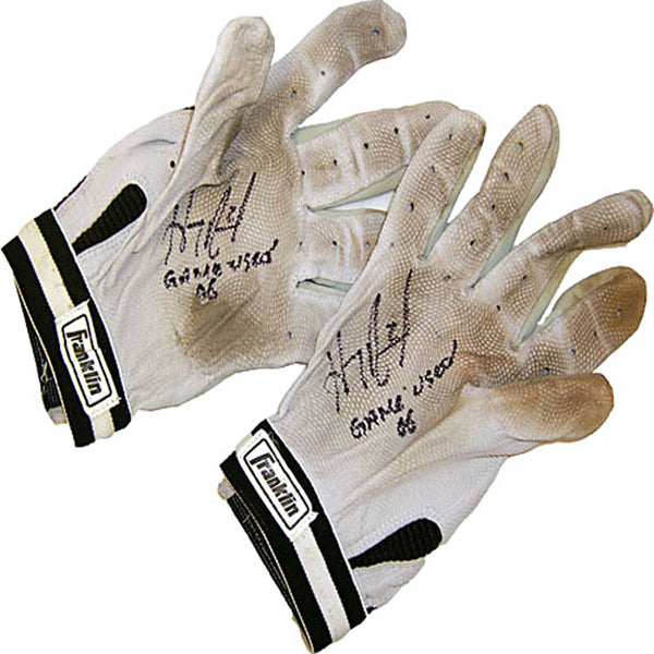 Hanley Ramirez Autographed / Signed 2007 Game Used Batting Gloves